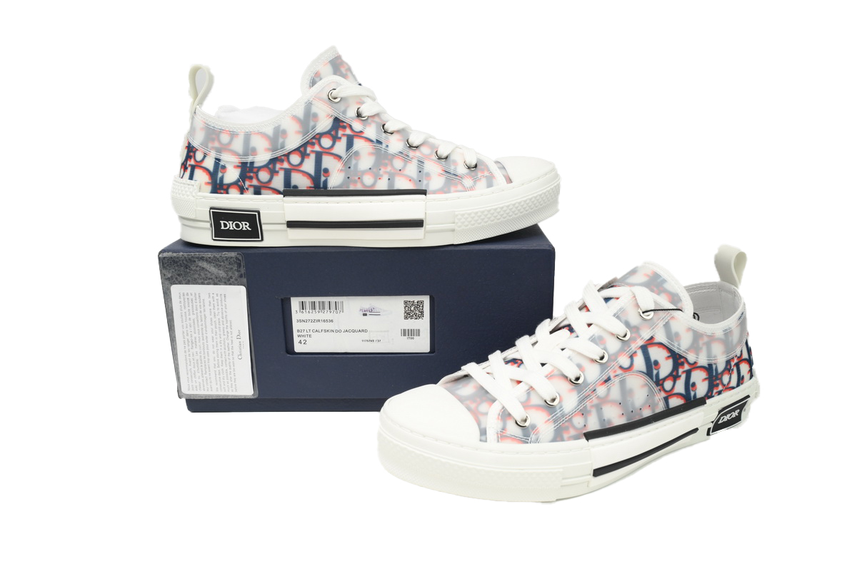 Dior B23 HT Oblique Low Top Blue Red