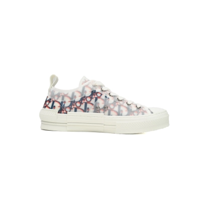 Dior B23 HT Oblique Low Top Blue Red 02