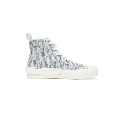 Dior B23 HT Oblique Transparency Electric Embroidered Benim  02