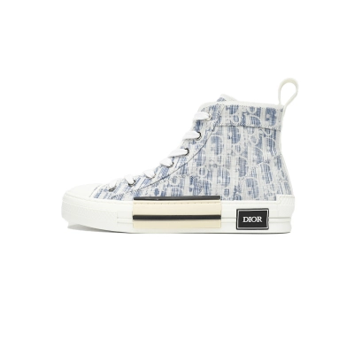 Dior B23 HT Oblique Transparency Electric Embroidered Benim  01