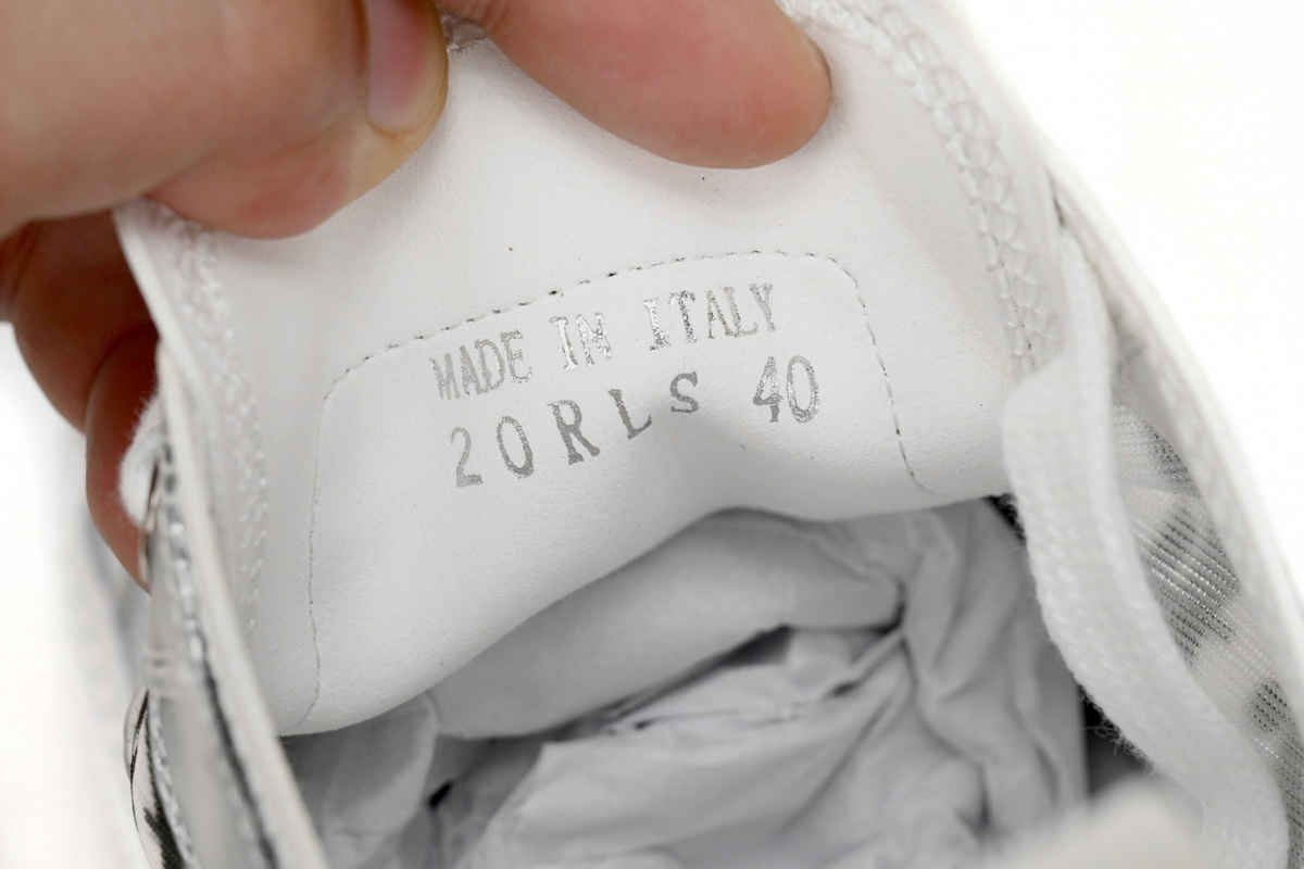 Dior B23 HT Oblique Transparency Low H565 White Black