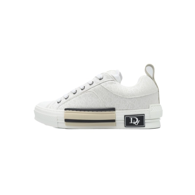 Dior B23 Skater Low Top Cream Oblique Jacquard 01
