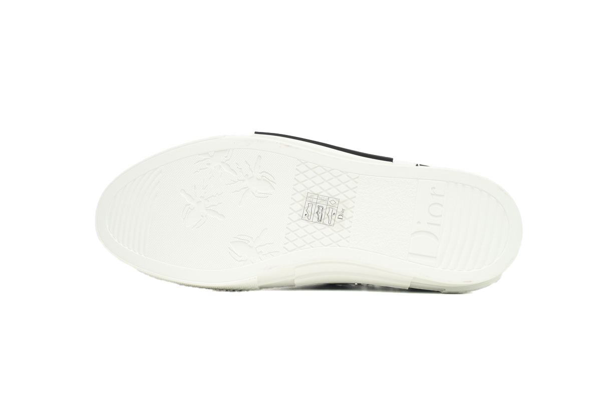 Dior B23 Oblique High Top Black and White