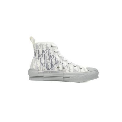 Dior B23 Oblique High Top Black and White 3S 02