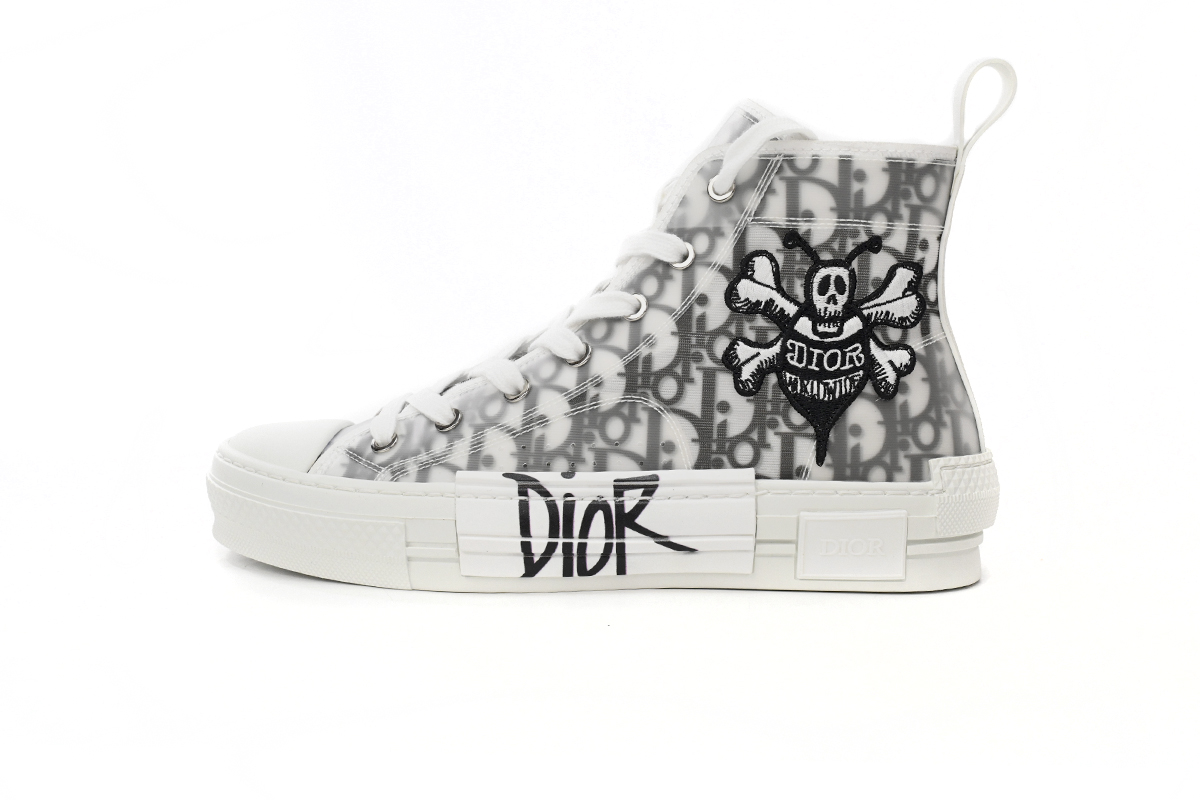 Dior B23 High Top Bee Embroidery 3SH118YYO_H960