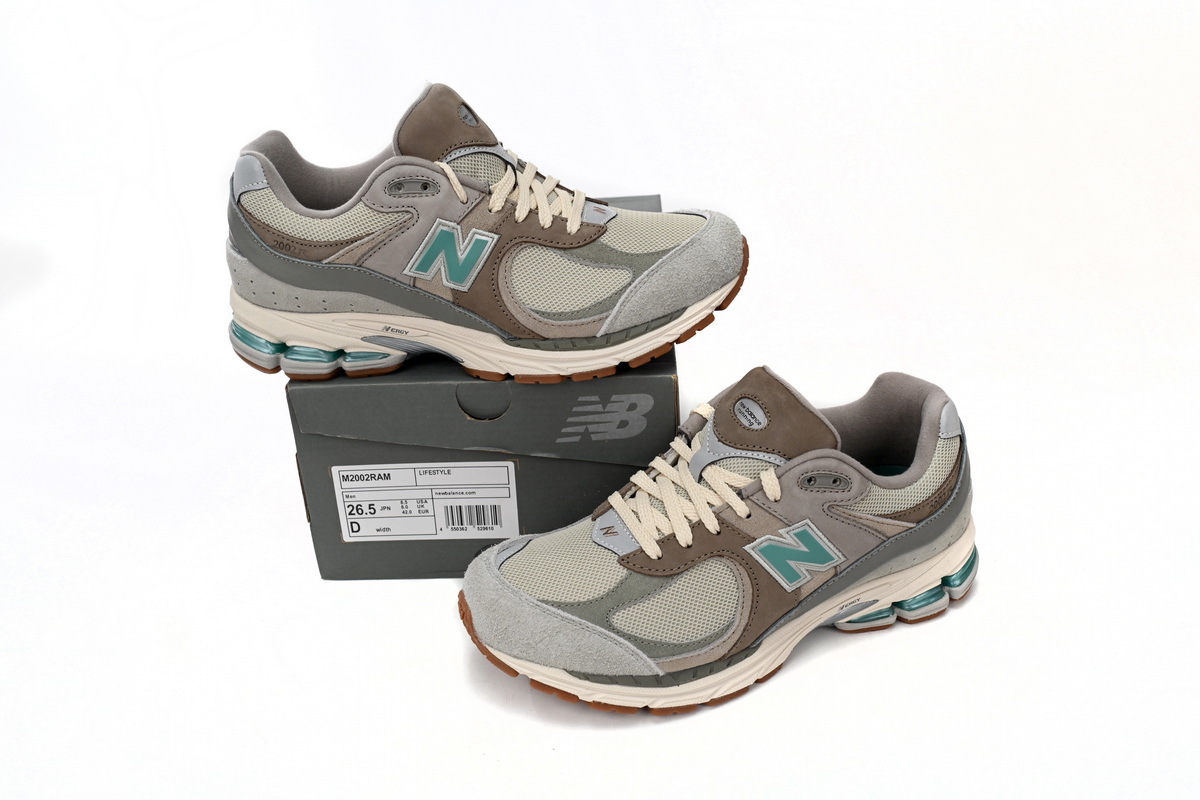 New Balance 2002R Brown Emerald Green M2002RAM