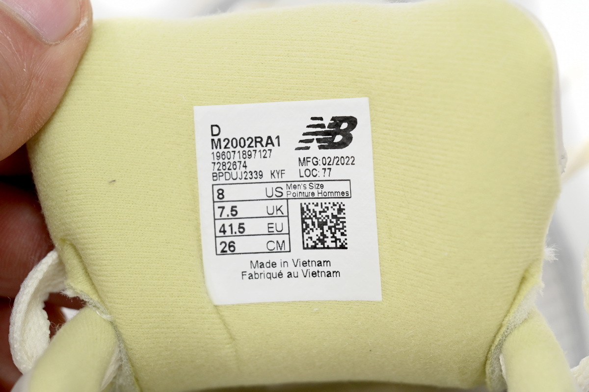 New Balance 2002R Co Branded Light Yellow M2002RA1