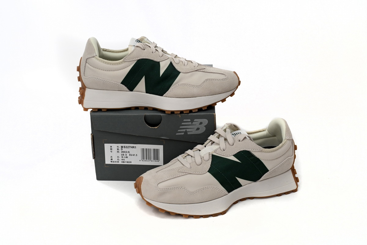 New Balance 327 Beige Green MS327HR1