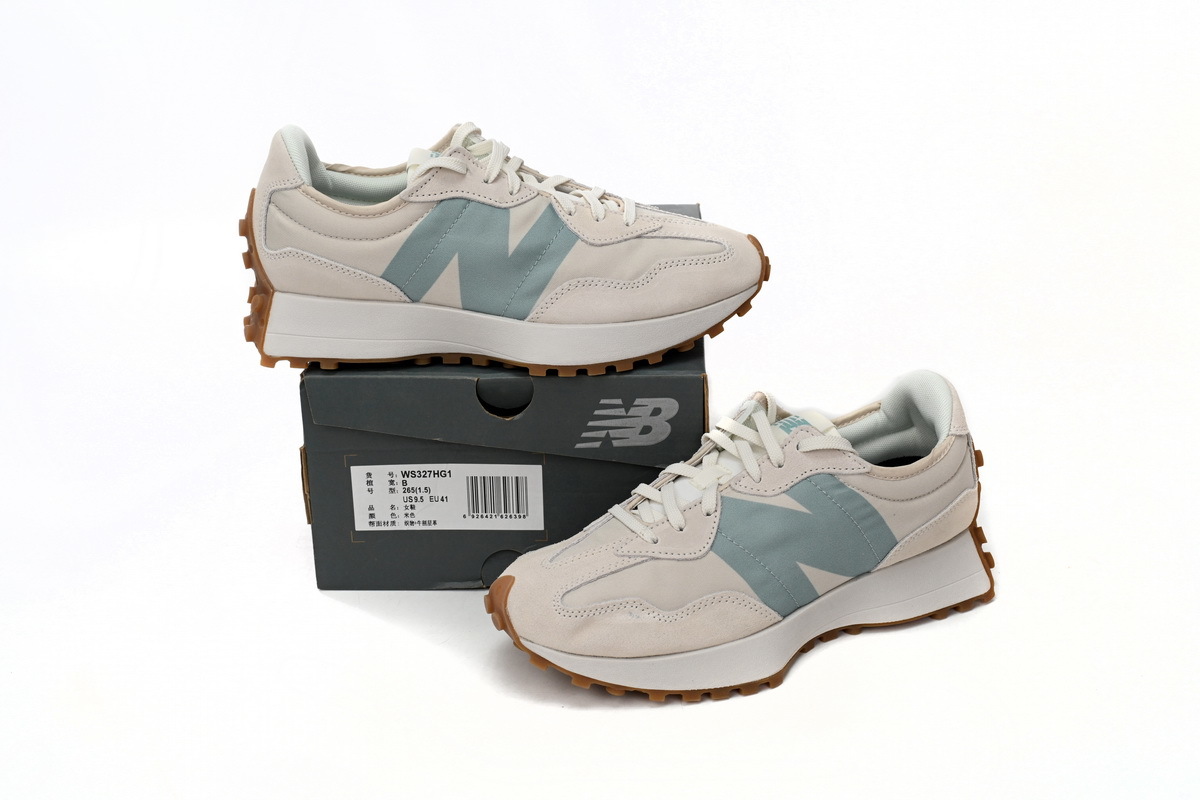 New Balance 327 Grey Azure WS327HG1