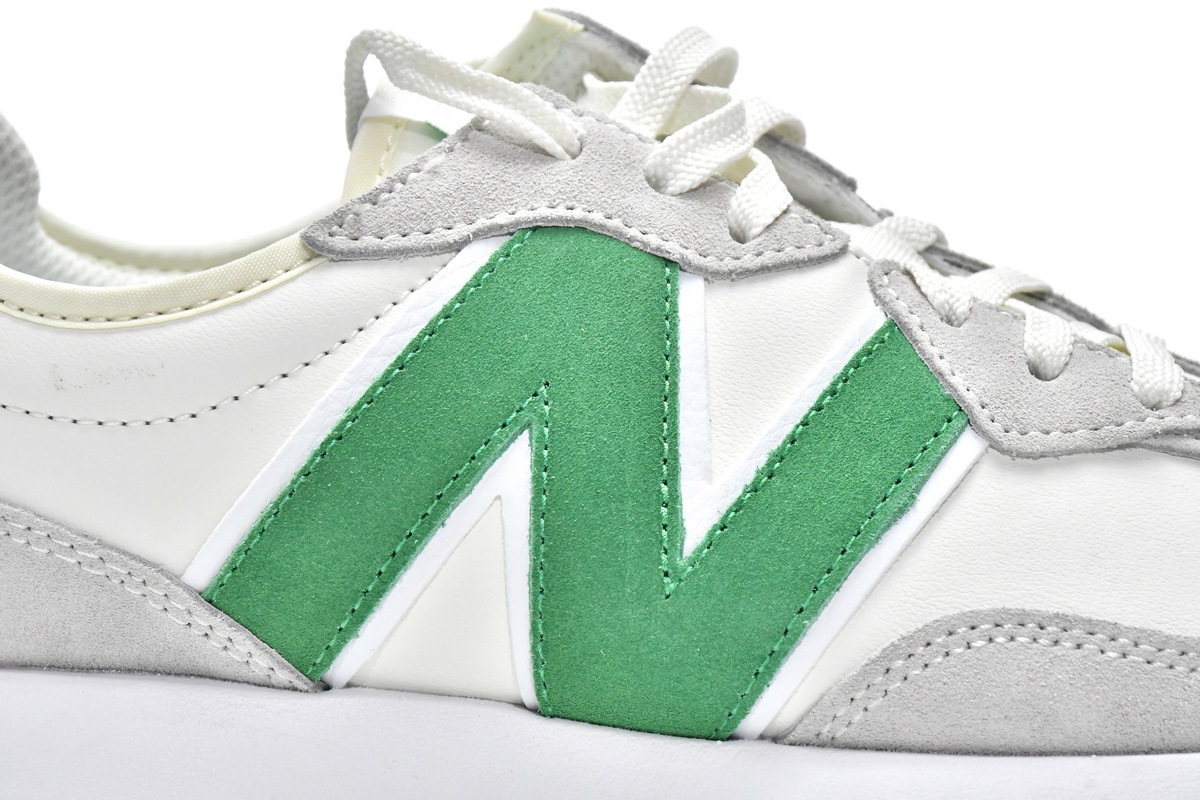 New Balance 327 White Green WS327LG