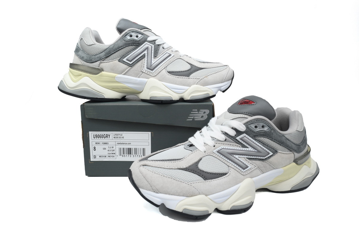 New Balance 9060 Sea Rice Grey 1 U9060GRY