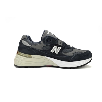 New Balance 992 White, black, and gray M992GG 02