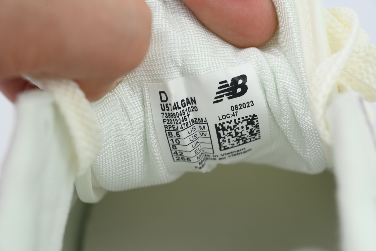 New Balance Legacy 'White Grey' U574L-GAN 574