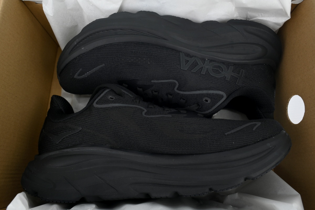  HOKA Clifton 10 'Triple Black'1162030-BBLC