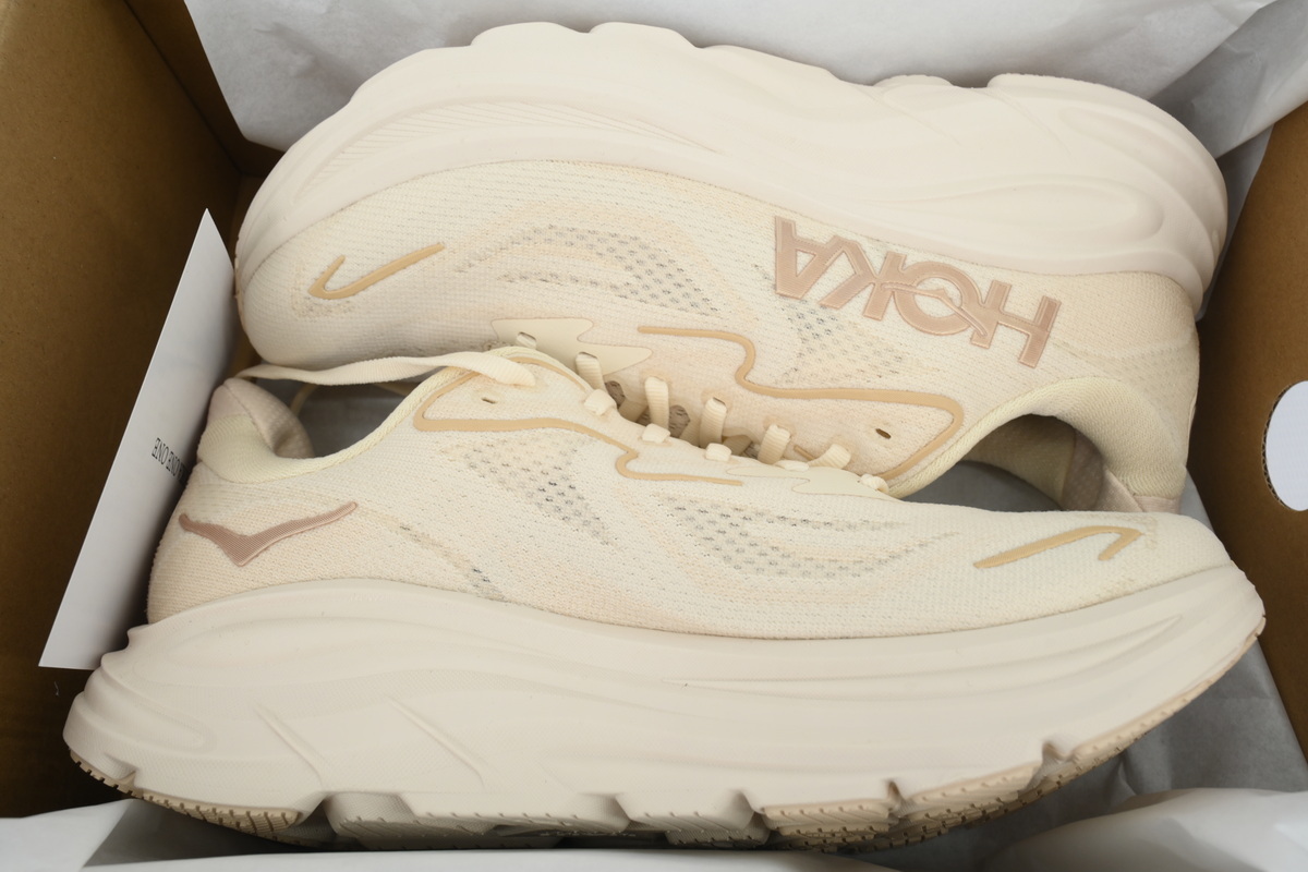 Wmns HOKA  Clifton 10 'Vanilla Birch'1162031-VCH