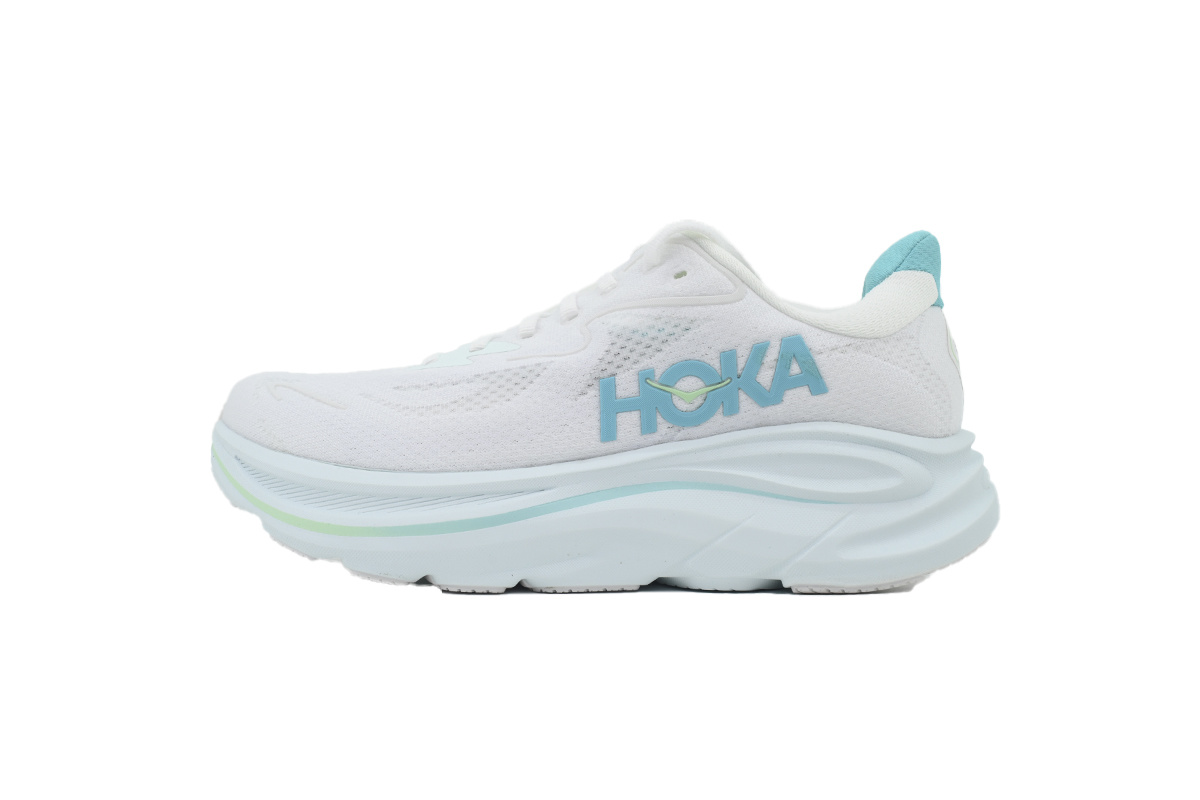 Wmns HOKA Clifton 10 'White Cielo Blue'1162031-WTCL