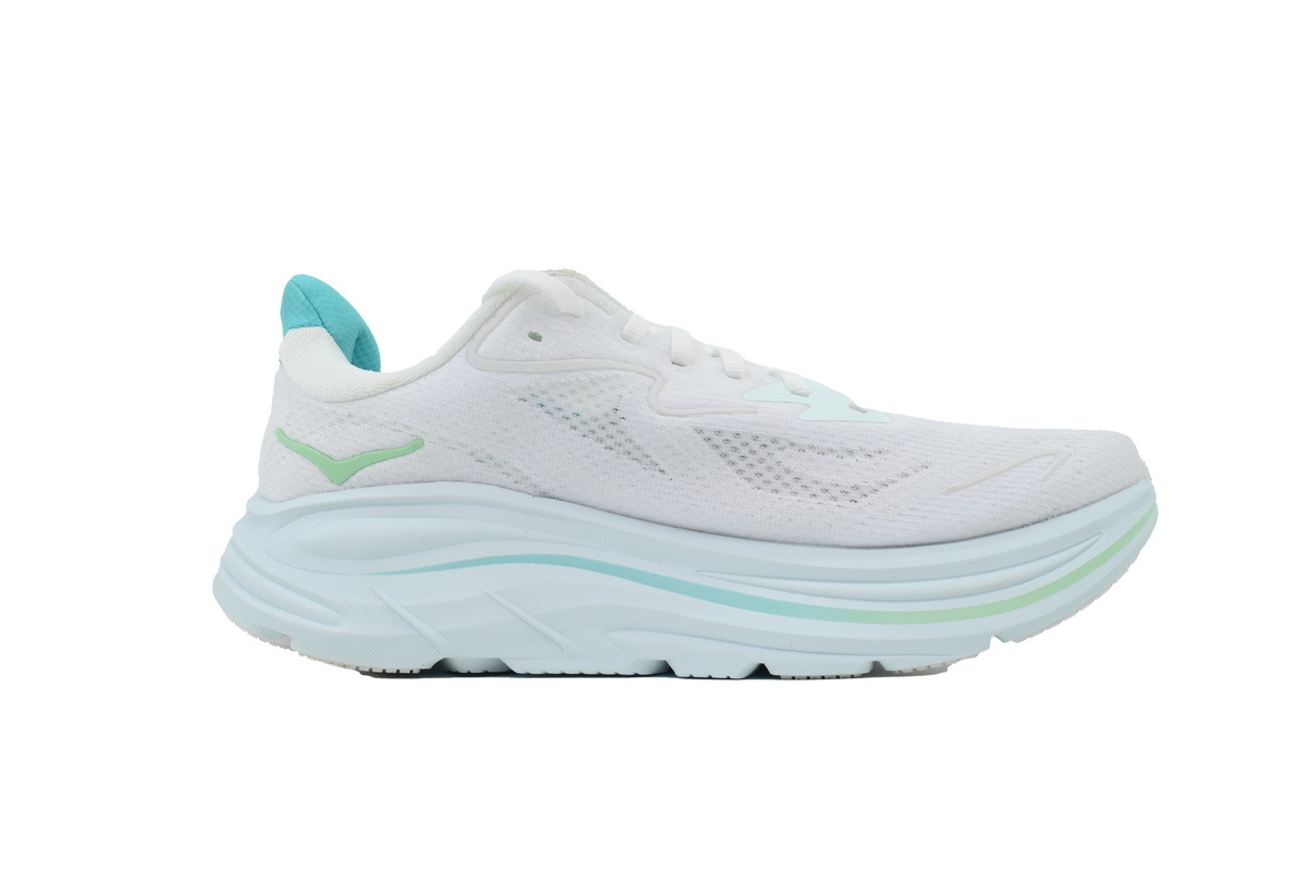  Wmns HOKA Clifton 10 'White Cielo Blue'1162031-WTCL