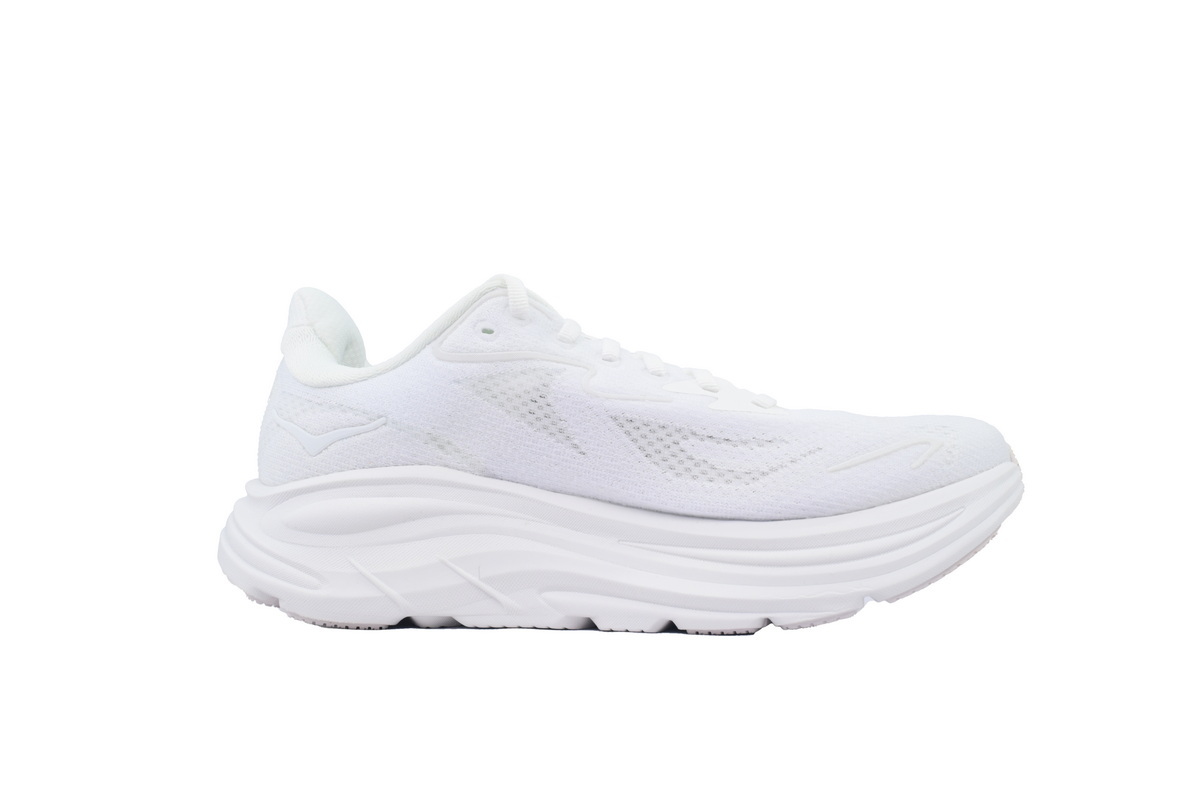  Wmns HOKA Clifton 10 'Triple White'1162031-WWH
