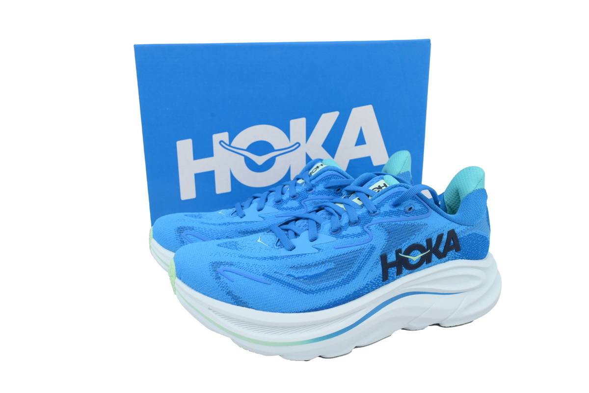  HOKA  Clifton 10 Wide 'Skyward Blue'1162032-HSK