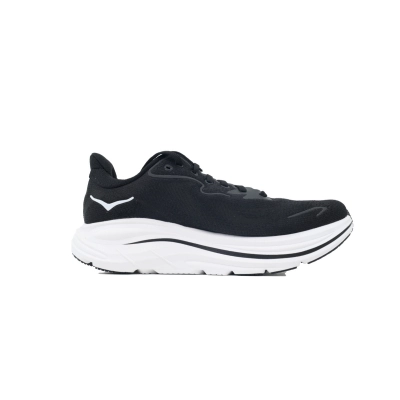  Wmns HOKA  Clifton 10 Wide 'Black White'1162050-BWHT 02