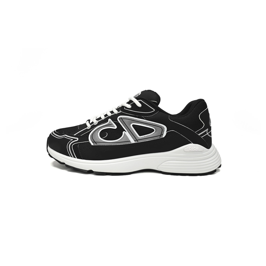 Dior B30 Sneakers Black Coffee Color 3SN279ZND-H969 