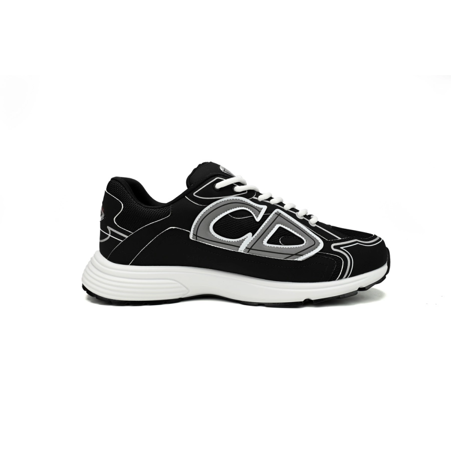 Dior B30 Sneakers Black Coffee Color 3SN279ZND-H969 