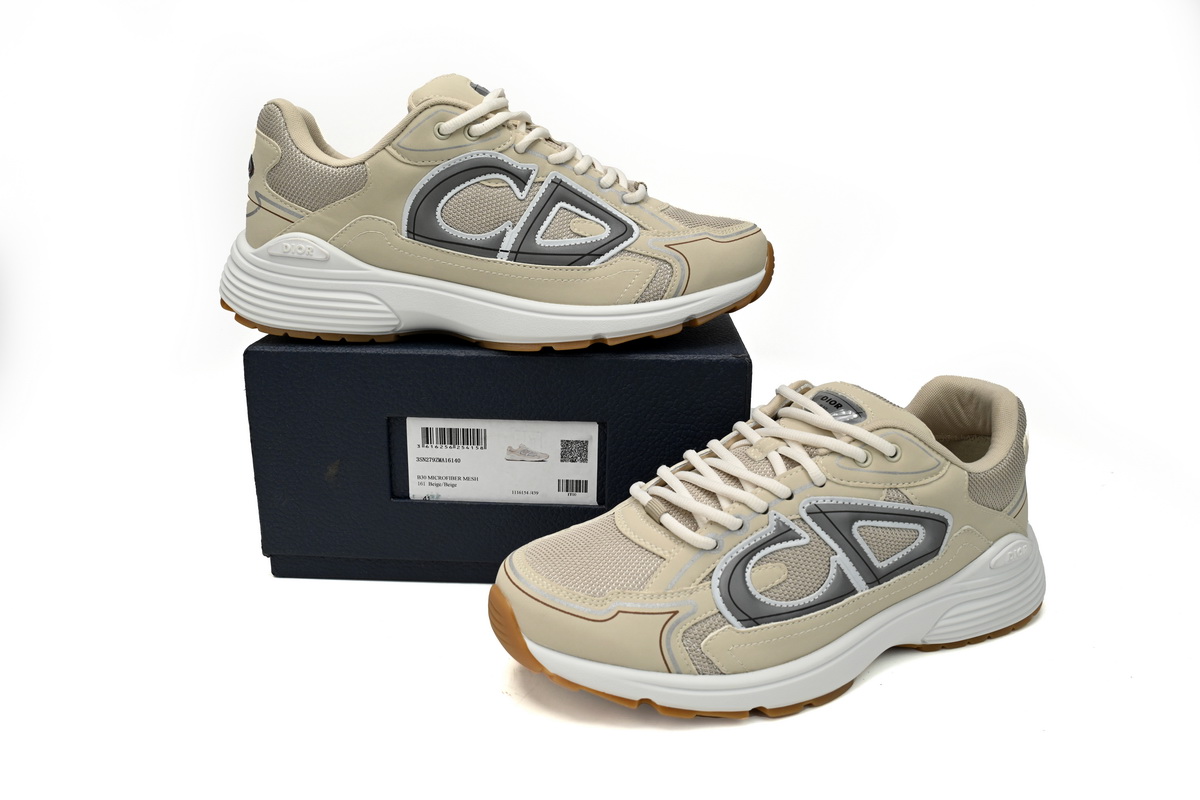 Dior 'B30' Sneakers Cream 3SN279ZND-H161 