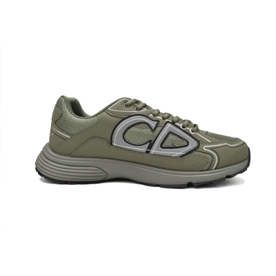 Dior 'B30' Sneakers Olive Color SN279ZMA-16140 02