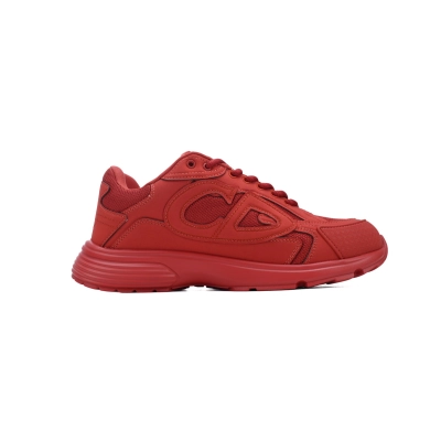 Dior B30 Sneakers Stone Island  Red 02