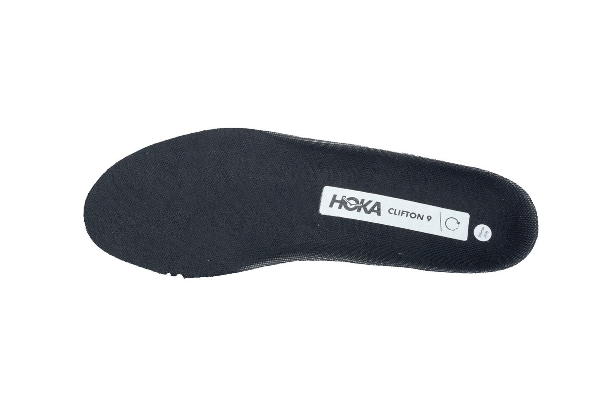 HOKA Clifton 9 2E Wide 'Black White' 1132210-BWHT