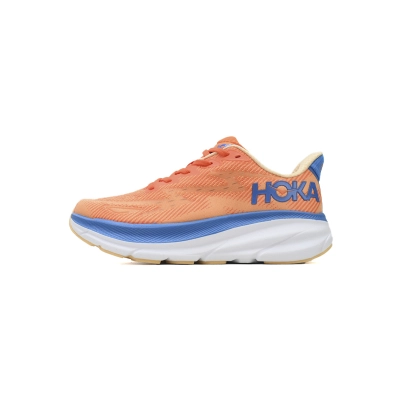 HOKA Clifton 9 2E Wide 'Vibrant Orange Impala' 1132210-VOIM 01