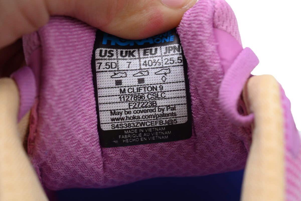 HOKA Clifton 9 'Cyclamen Sweet Lilac' 91127896-CSLC