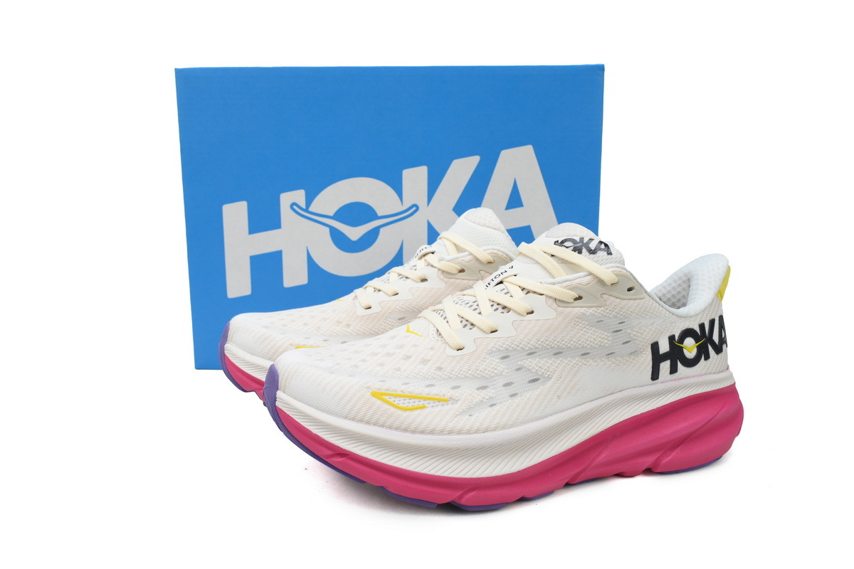 HOKA Clifton 9 'Eggnog Blanc De Blanc' 1127896-EBDB