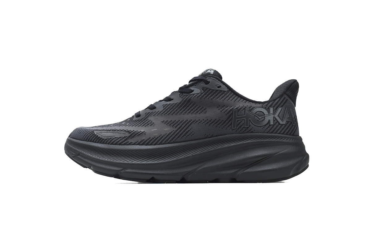 HOKA Clifton 9 'Triple Black' 1127895-BBLC