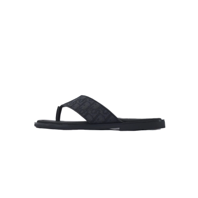 Dior Alias Thong Sandal Black 01