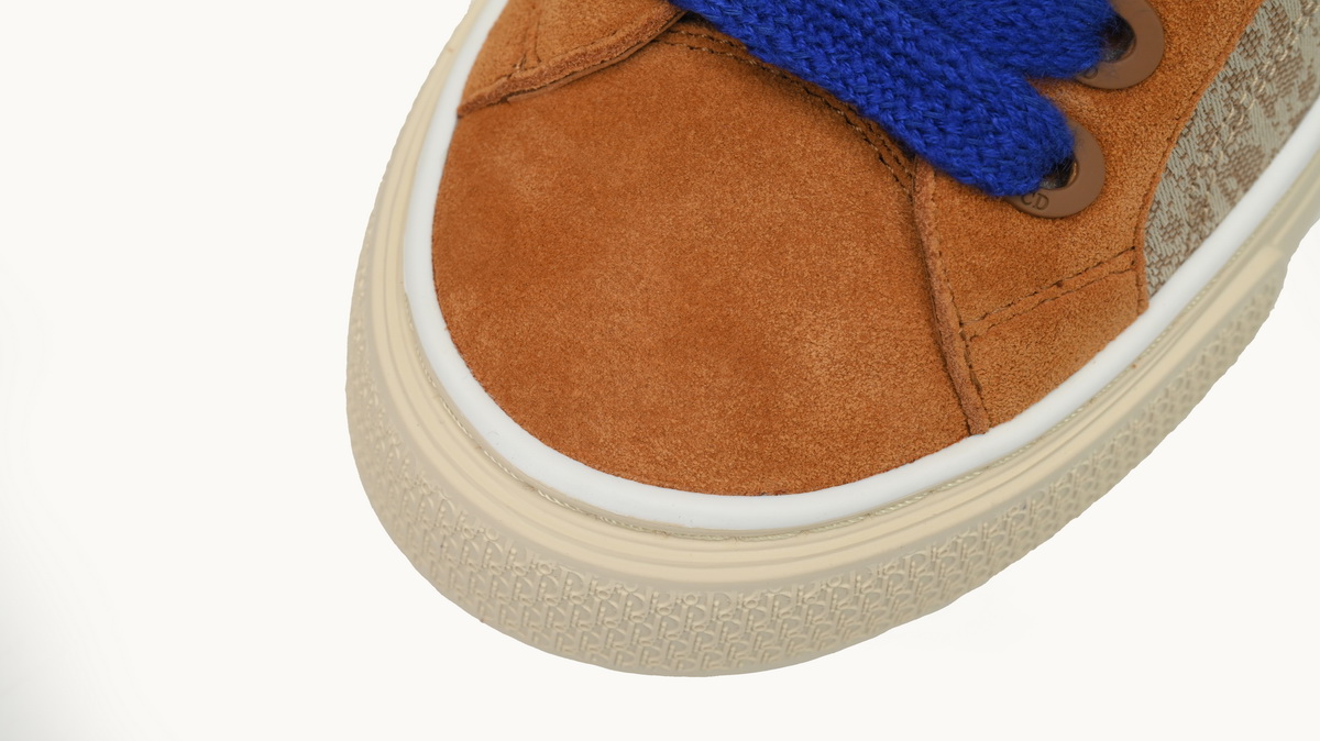 Dior B33 Denim Tears' B33 Sneakers Release Brown Blue 3SN272 ZIR1 6536
