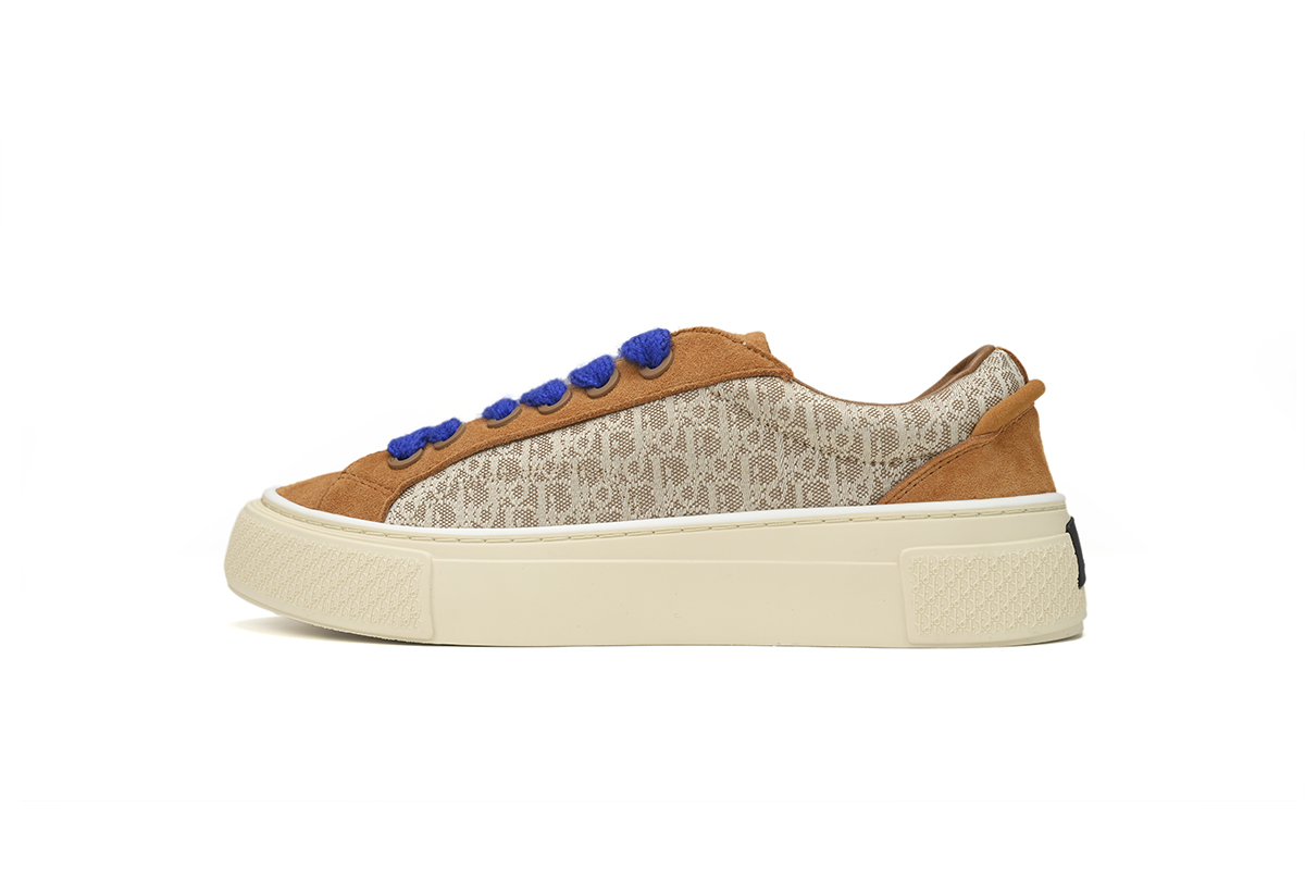 Dior B33 Denim Tears' B33 Sneakers Release Brown Blue 3SN272 ZIR1 6536