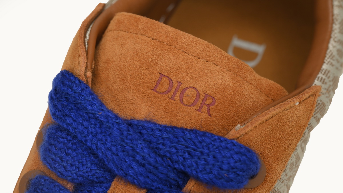 Dior B33 Denim Tears' B33 Sneakers Release Brown Blue 3SN272 ZIR1 6536