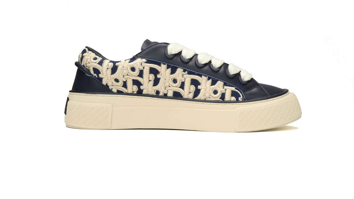 Dior B33 Denim Tears' B33 Sneakers Release Deep Dlue Relief 3SN272 ZIR1 6536
