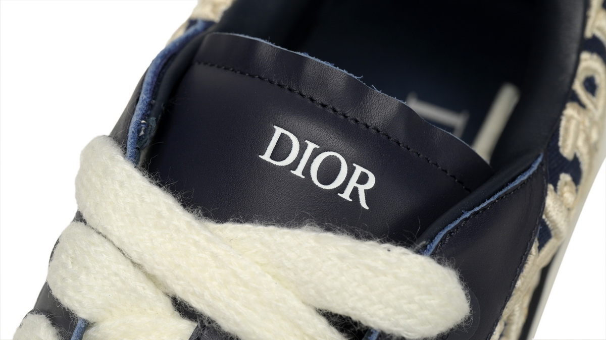 Dior B33 Denim Tears' B33 Sneakers Release Deep Dlue Relief 3SN272 ZIR1 6536