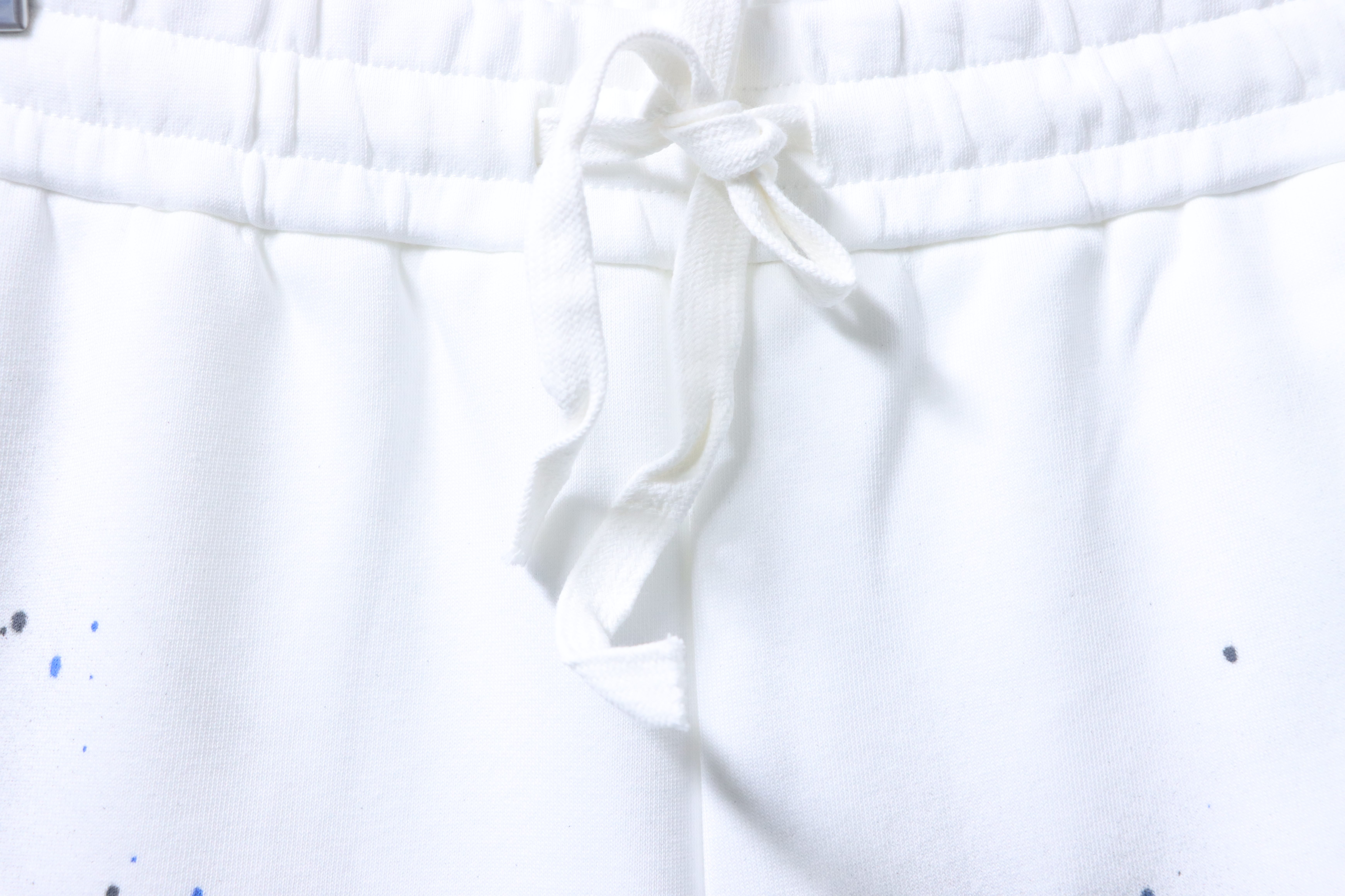 Dolce & Gabbana Rubber Print Logo White Vintage Shorts 