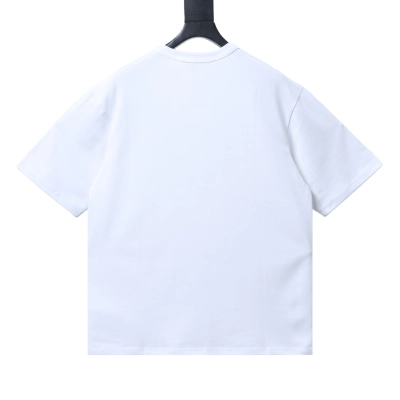 Alexander Wang 26SS Crystal Letter White Short Sleeve T-Shirt 02