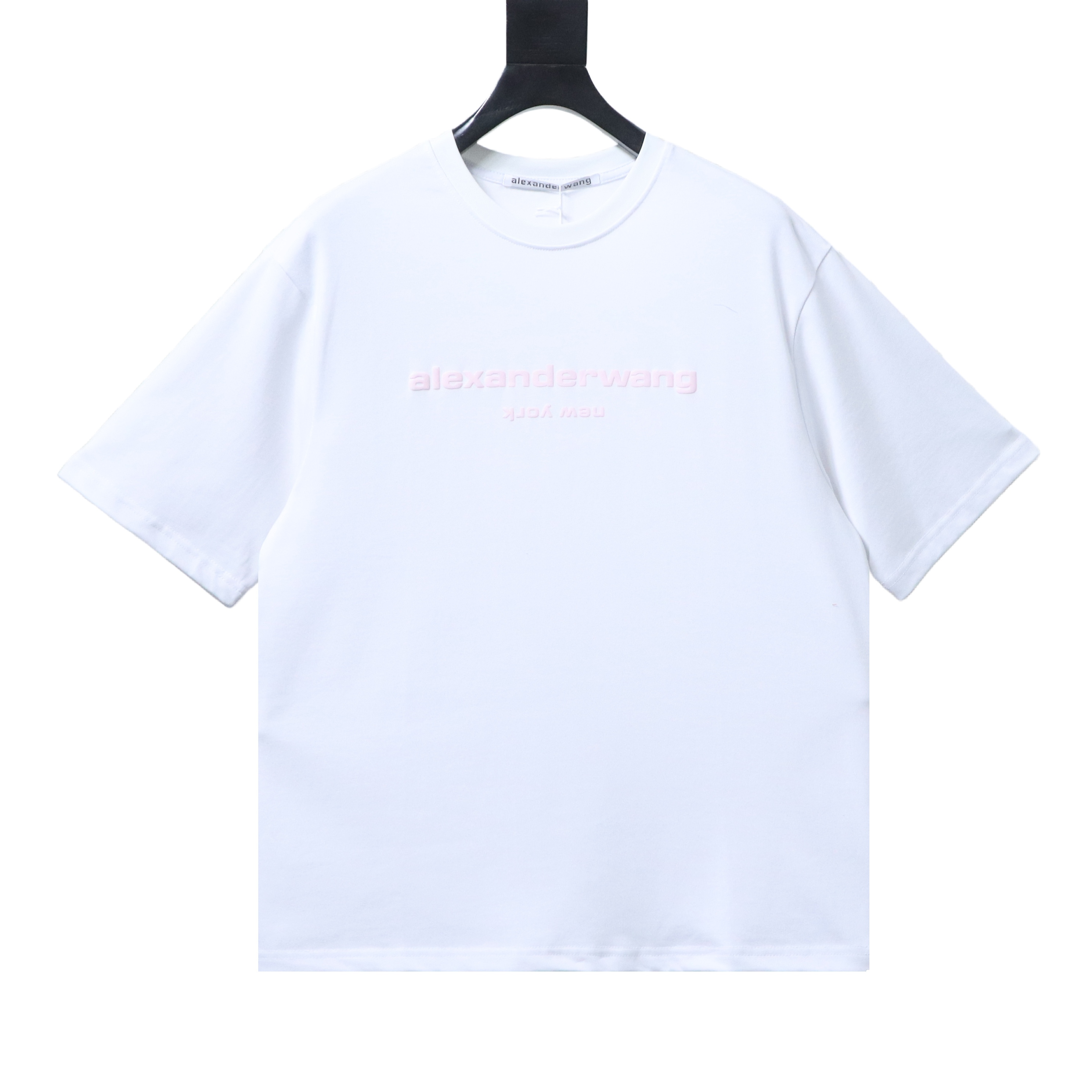 Alexander Wang 26SS Foam White Letter Short Sleeve