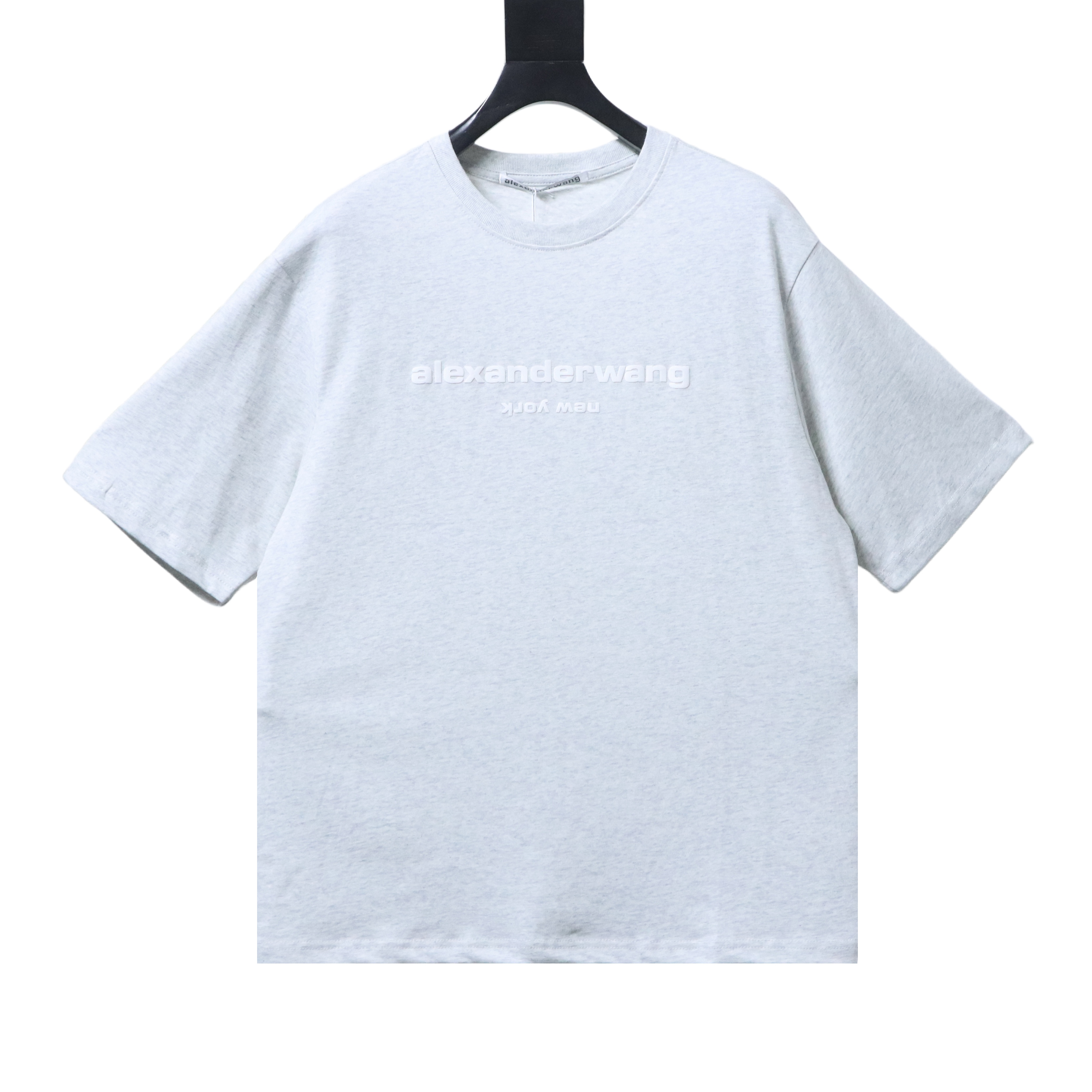 Alexander Wang 26SS Foam Letter White Short Sleeve T-Shirt