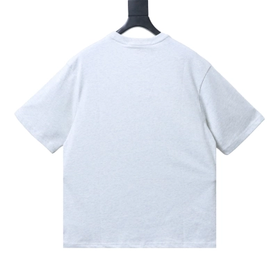 Alexander Wang 26SS Foam Letter White Short Sleeve T-Shirt 02