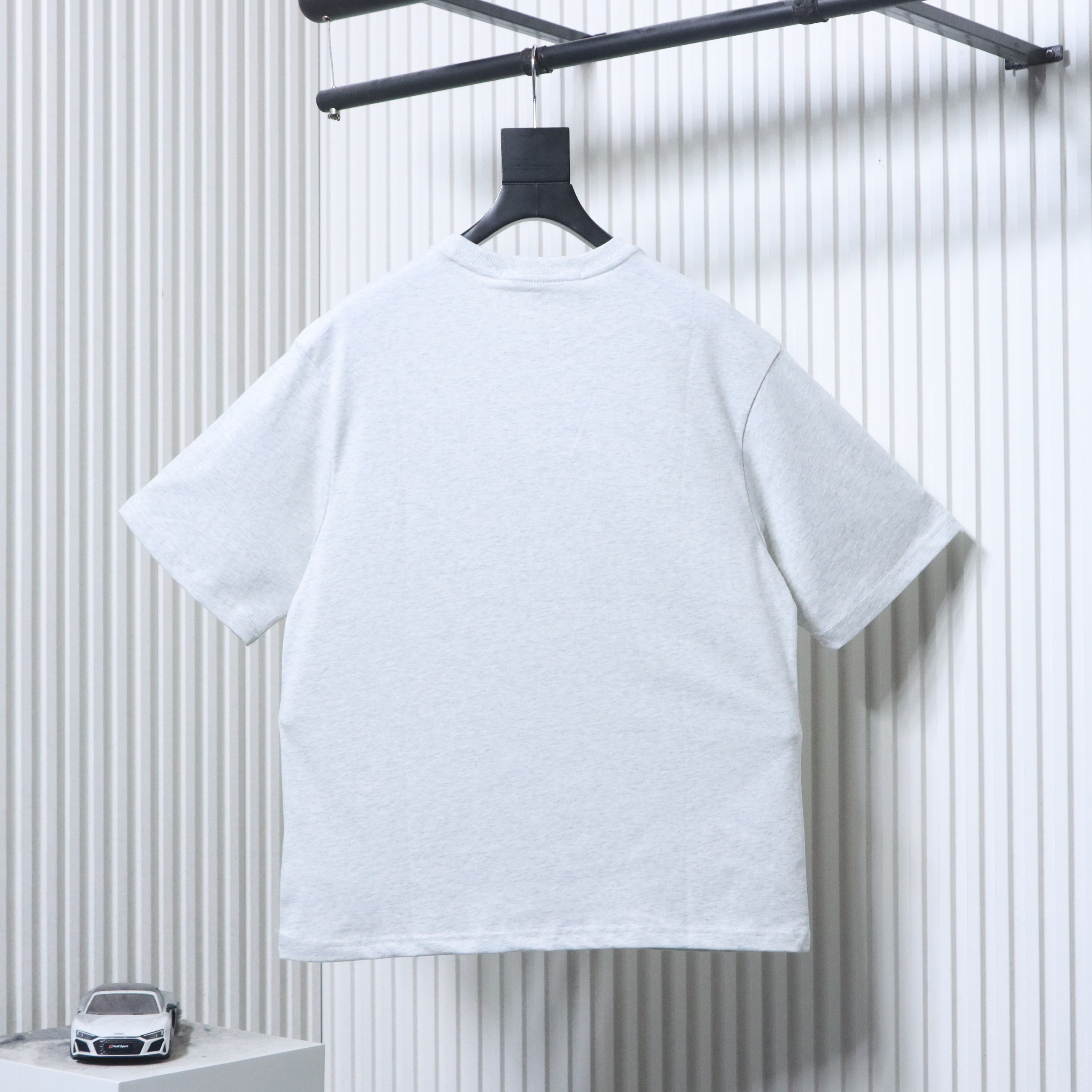 Alexander Wang 26SS Foam Letter White Short Sleeve T-Shirt