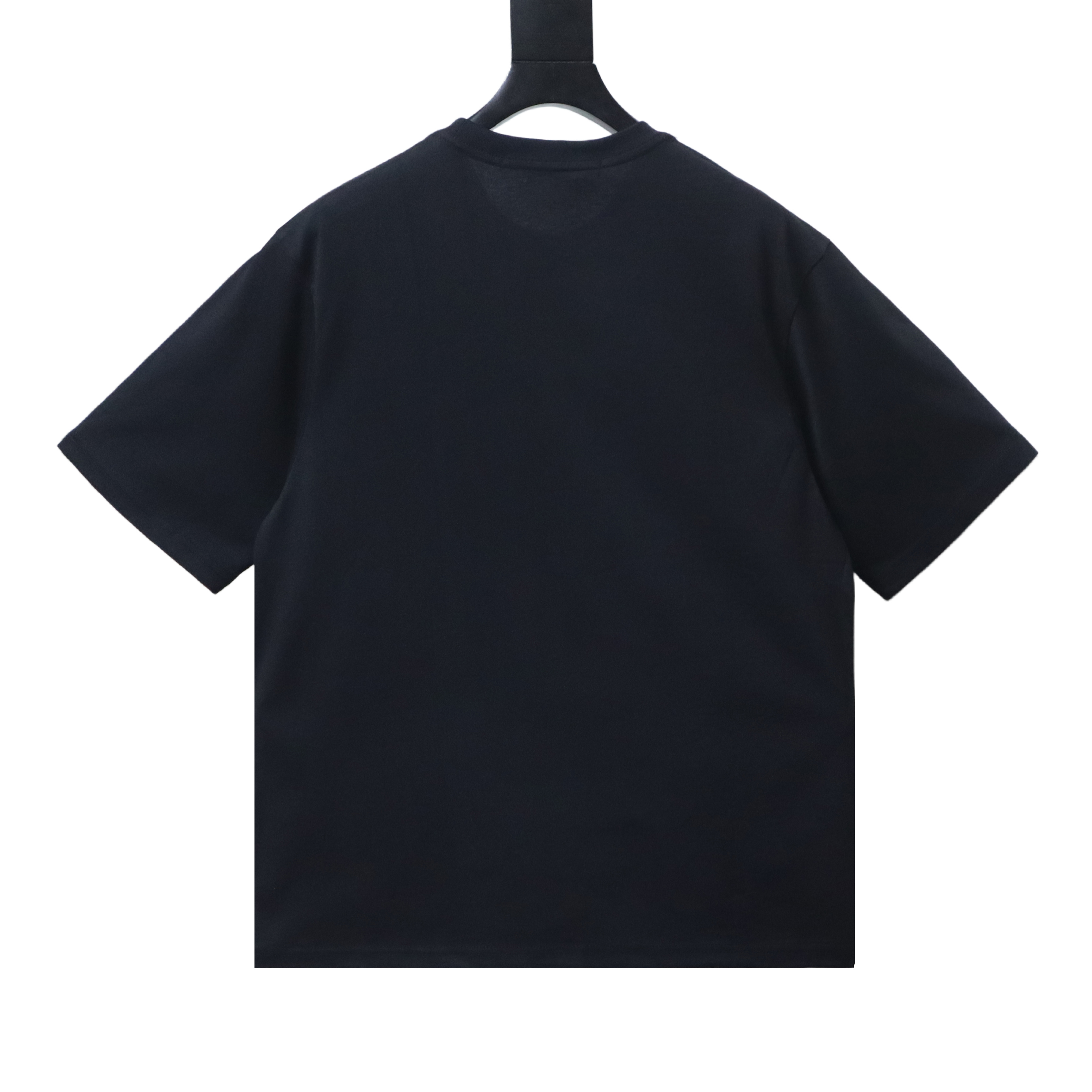 Alexander Wang 26SS Foam Letter Black Short Sleeve T-Shirt