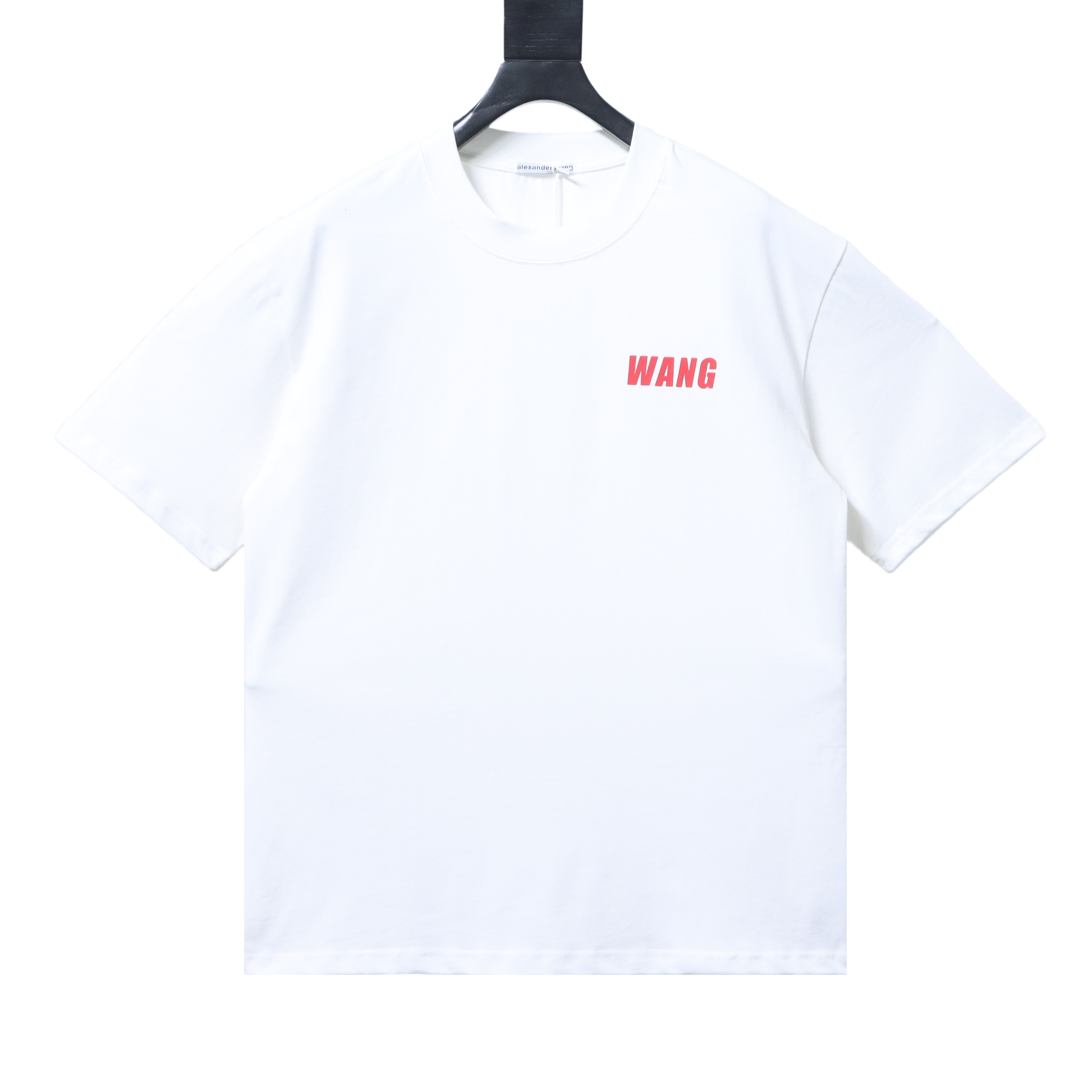 Alexander Wang 26SS Red Letter Short Sleeve T-Shirt