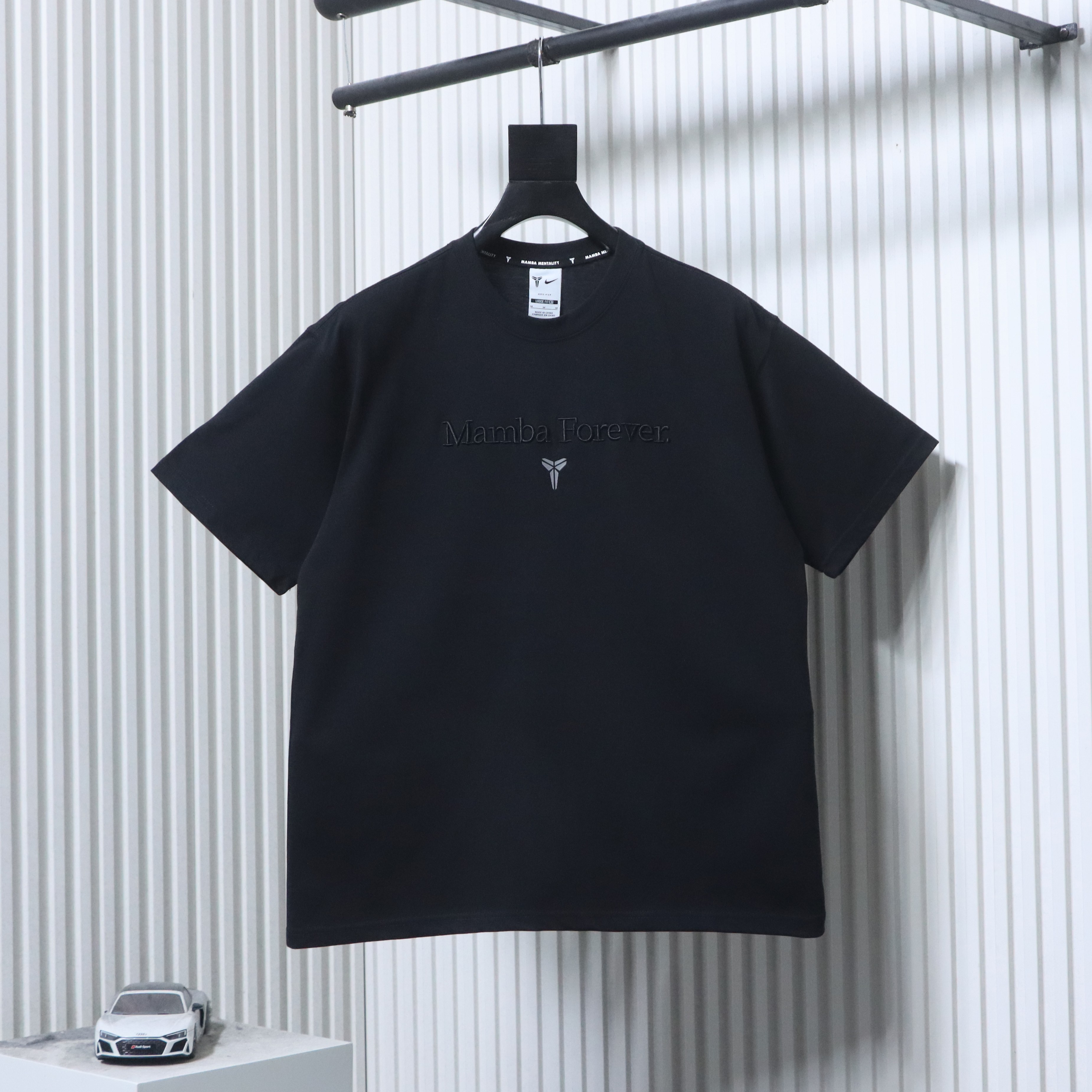 NIKE Mamba Embroidered Black Short Sleeve T-Shirt 