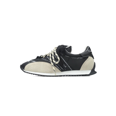 Dior D-Sketch Sneaker Black Nylon And Calfskin 01
